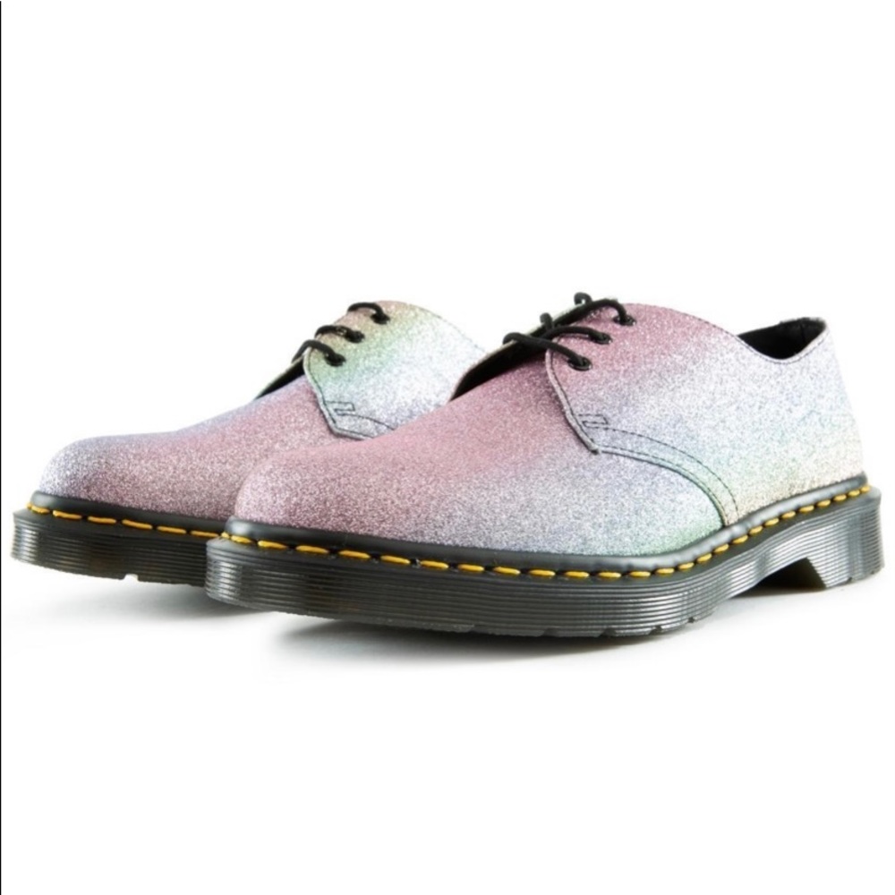 Doc Marten glitter shoes women’s 10 Dr